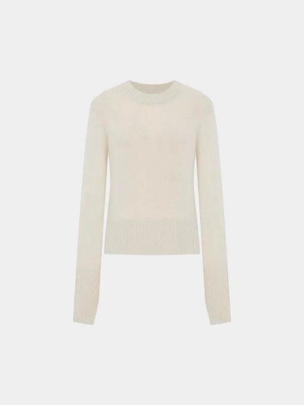 Marta cash slit crop KN