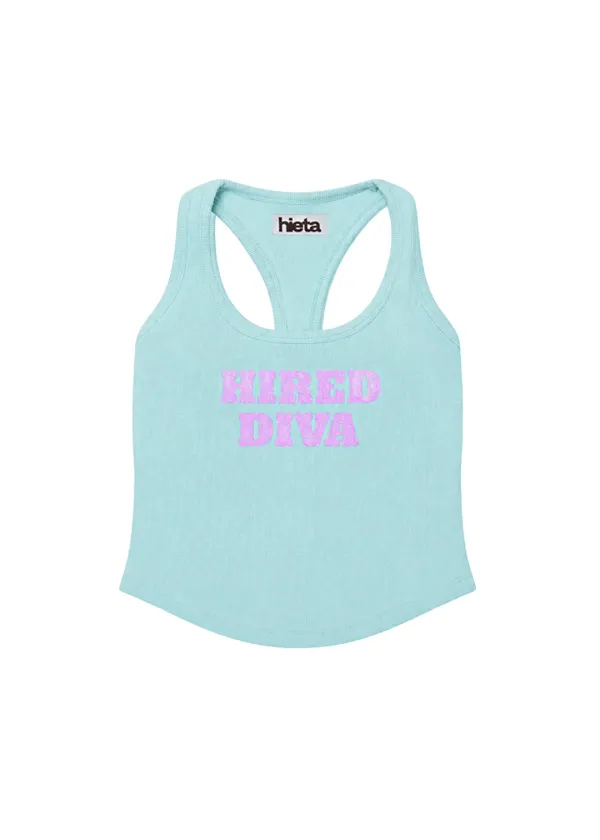 Hired Girl Tank Top / Mint
