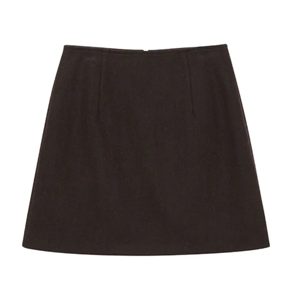 Kaya Skirt_Dark Brown