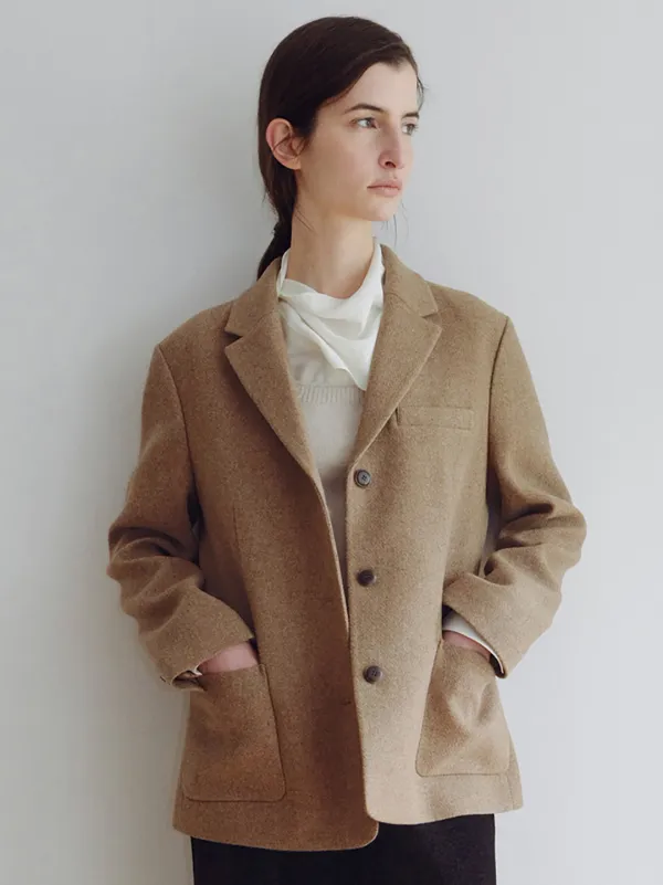 OVE MODERN WOOL JK_OLIVE BEIGE