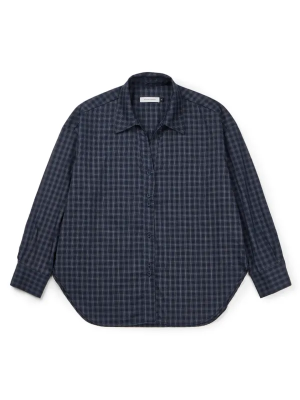 80S CP V-neck Shirts_Navy
