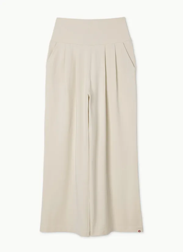 Fortune straight pants_Bone White