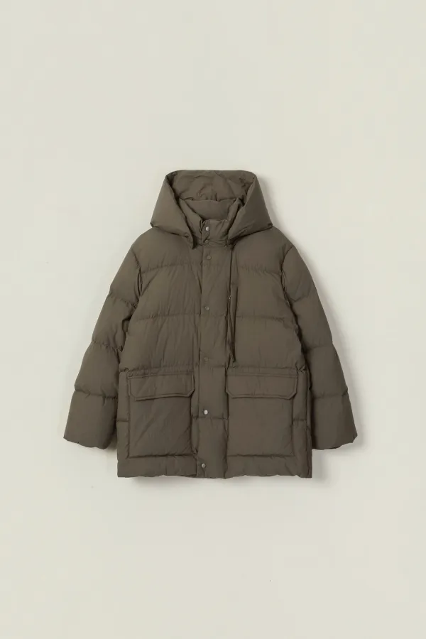 MORI HOOD GOOSE PADDING_BROWN