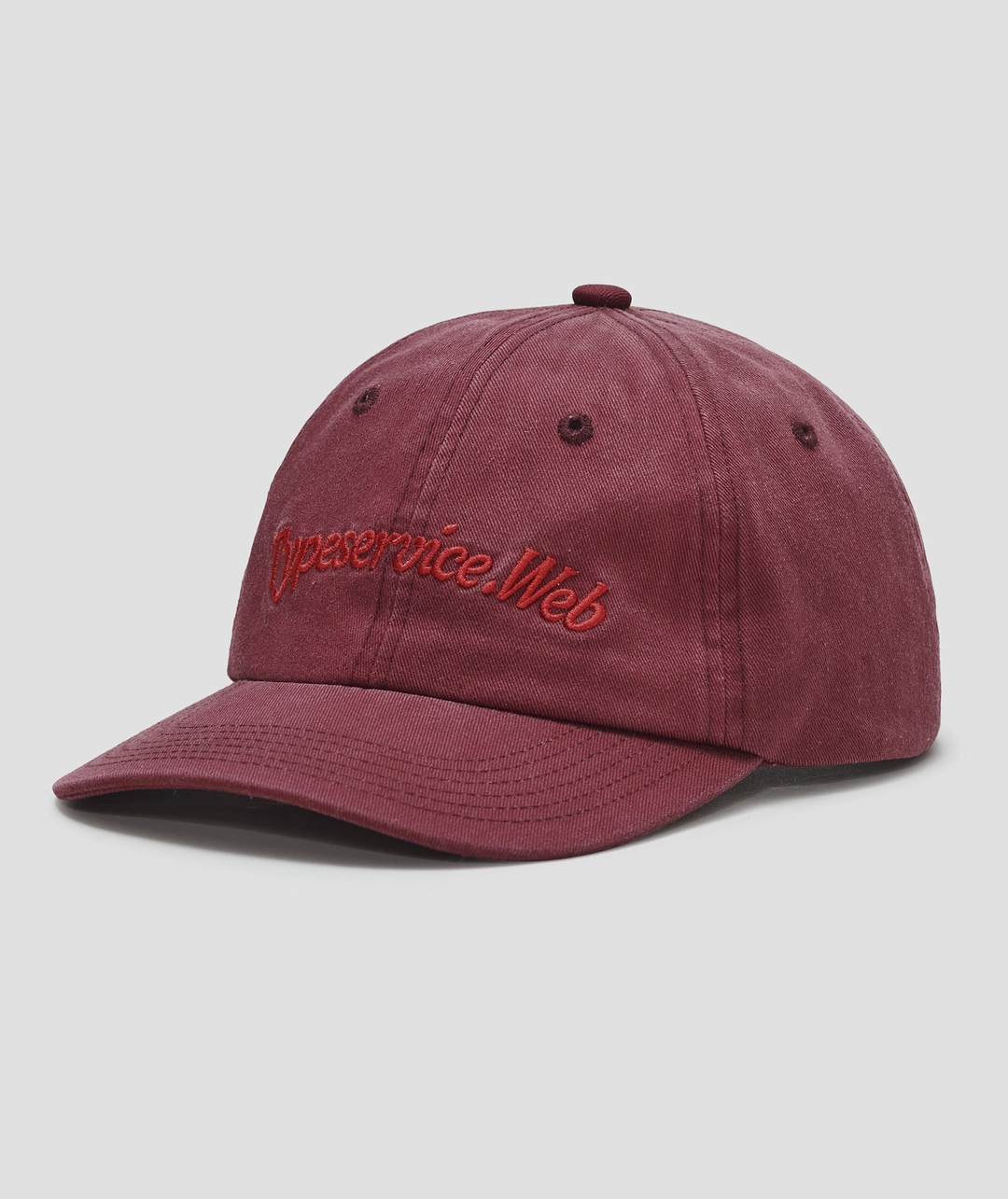 타입서비스 Washed Web Cap [Red] 상품 이미지 1