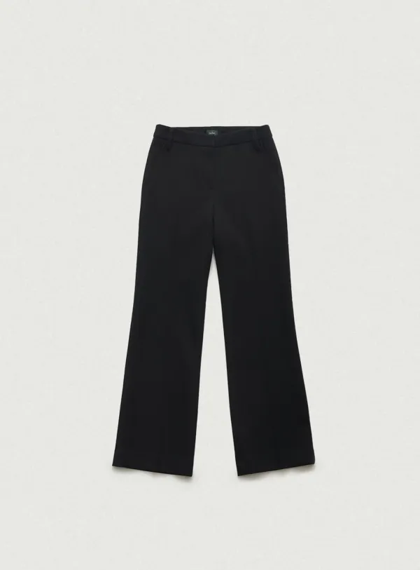 Mould Low Rise Slacks_Black