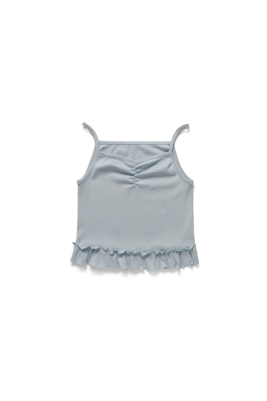 위드아웃썸머 Poppy shirring sleeveless_skyblue 상품 이미지 3