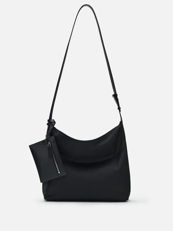 Pulpy crossbody bag Nylon Black