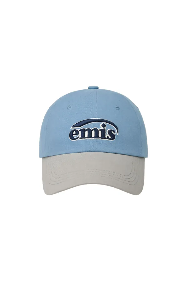 DUO LOGO TWO TONE BALL CAP-BLUE