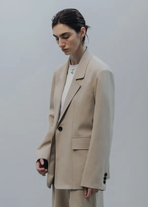 Pocket line jacket (beige)