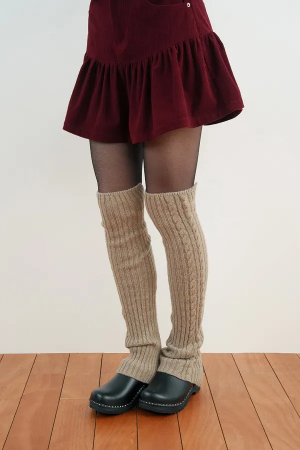 Cable Knit Warmer (Oatmeal)