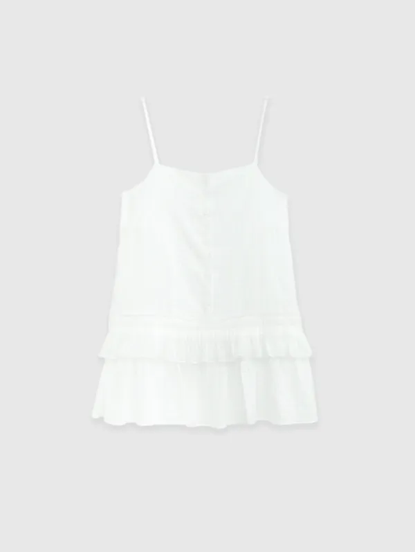 Willow Sleeveless Top (Ivory)