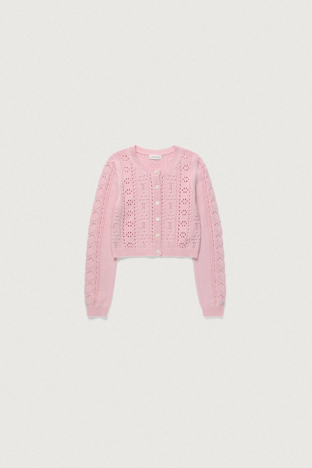 샤드라마 BLOOM CROCHAT CARDIGAN [PINK] 상품 이미지 1