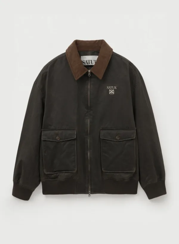 Maron A-2 Blouson Jacket - Brown