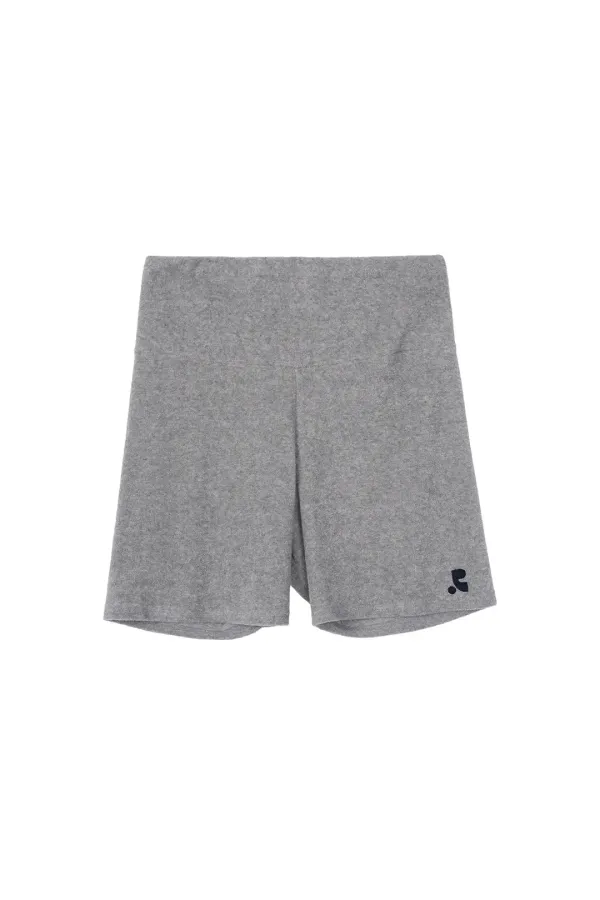RR TERRY BIKE SHORTS - GREY