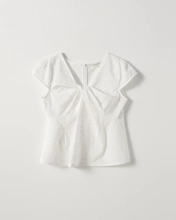 Bian Floral Cross Blouse