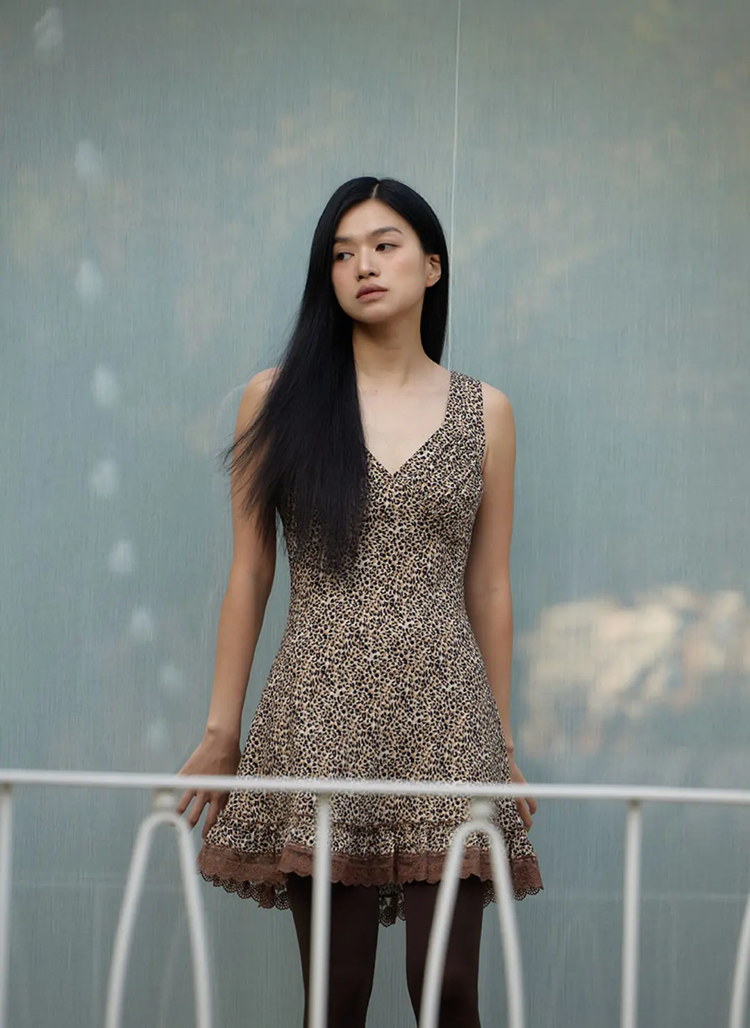 루루서울 Leo Shushu Dress (Brown) 상품 이미지 2
