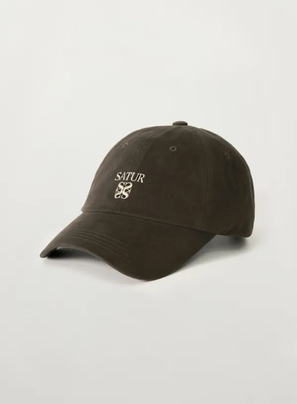 Loren Apero Small Logo Ball Cap - Brown