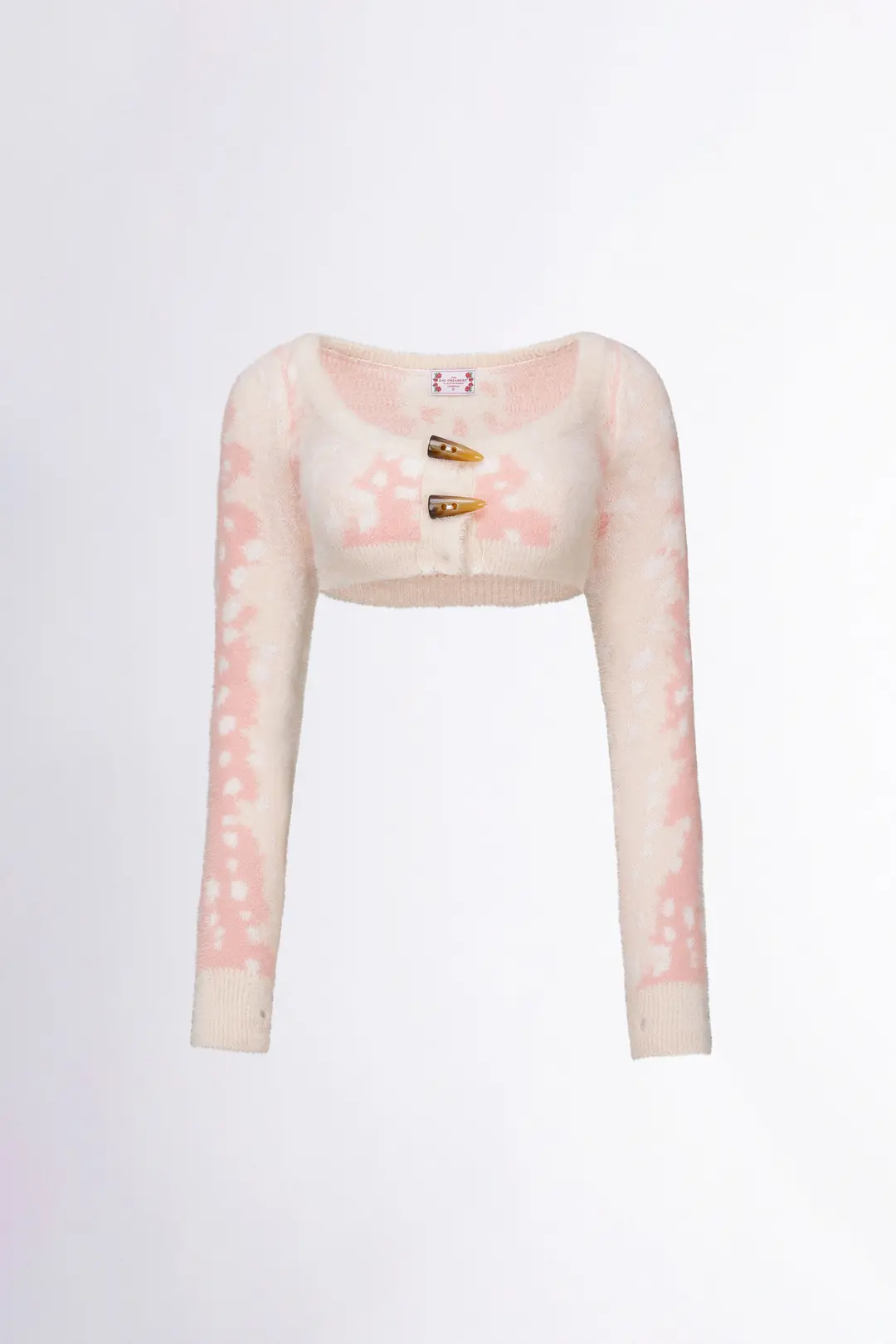 스컬프터 Rudolph Fur Cardigan Pink 상품 이미지 1