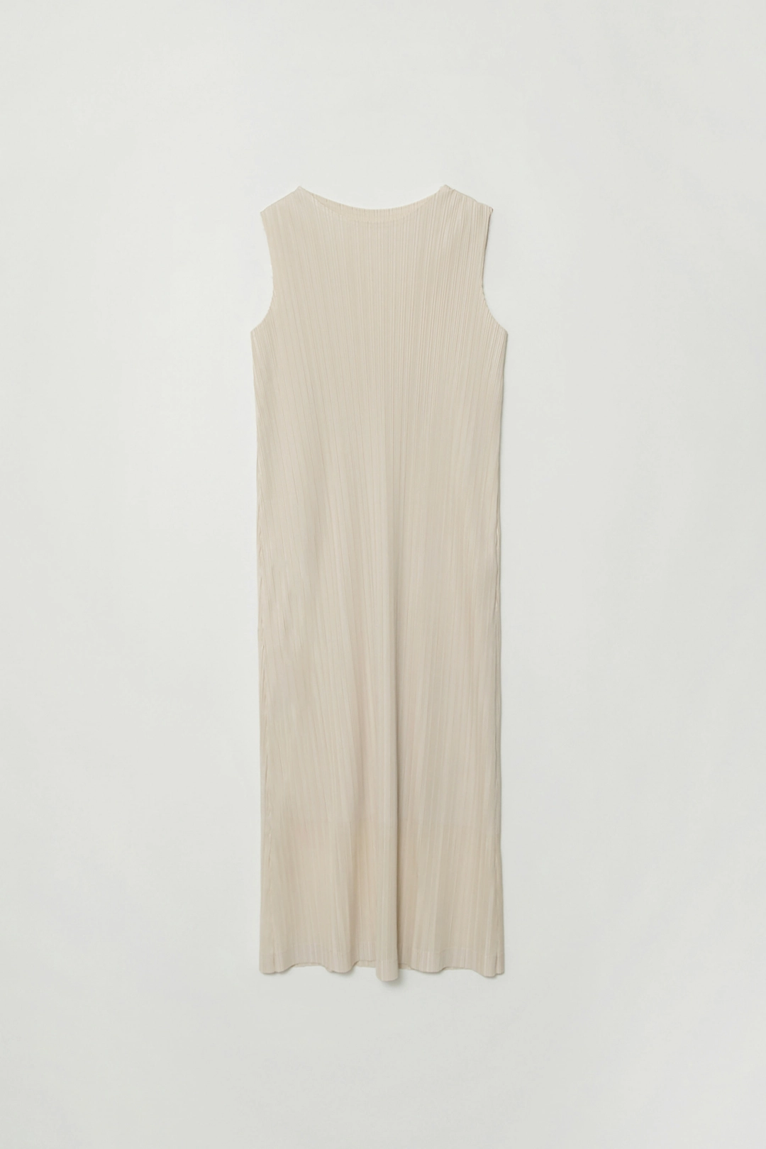 세이지먼트 SION PLEATED SLEEVELESS LONG DRESS_CREAM 상품 이미지 1