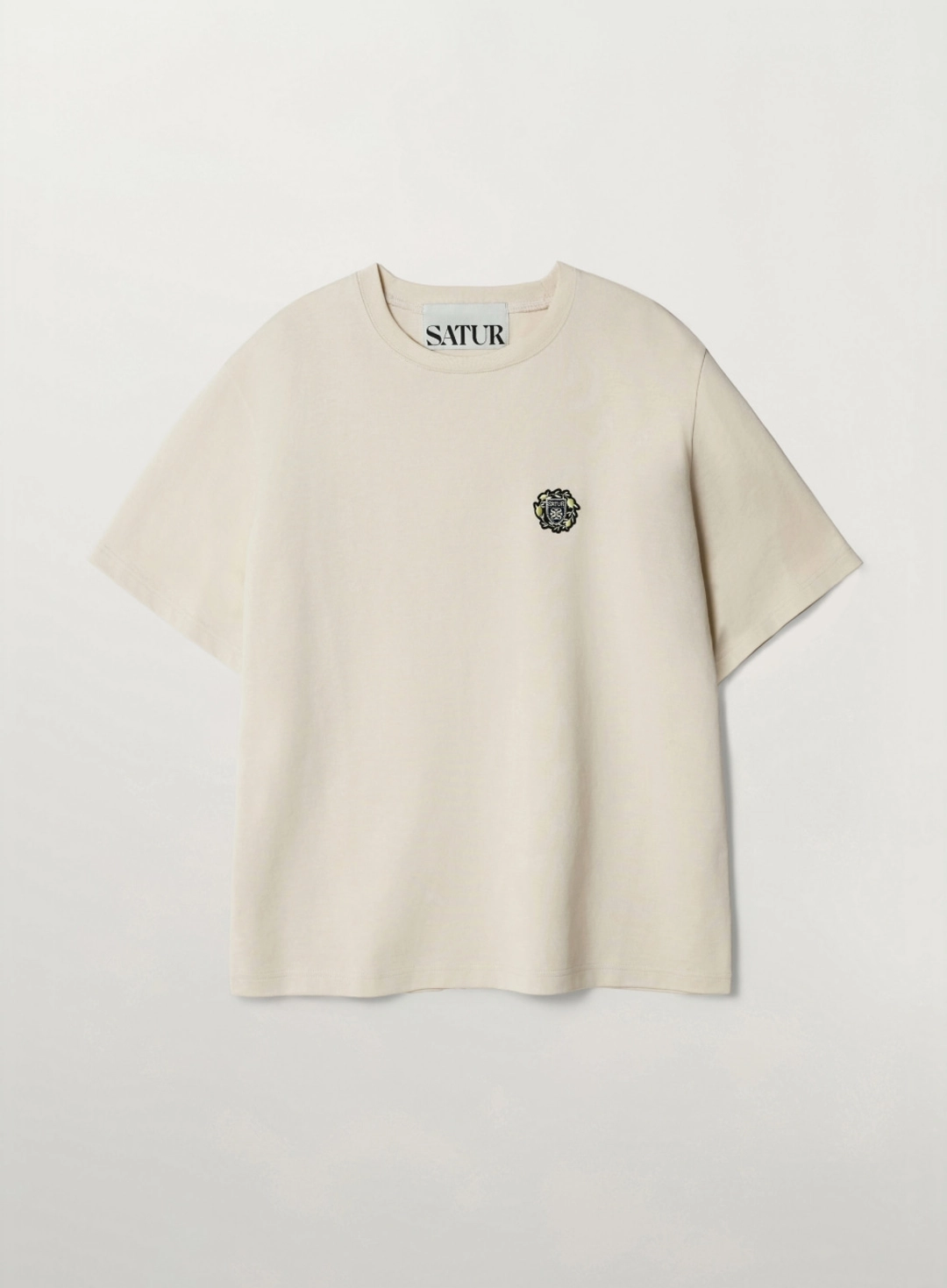 세터 Crest Logo T-Shirt - Cream 상품 이미지 1
