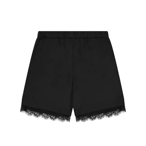 [아울렛] Soft Lace Shorts (소프트 레이스 쇼츠) Black