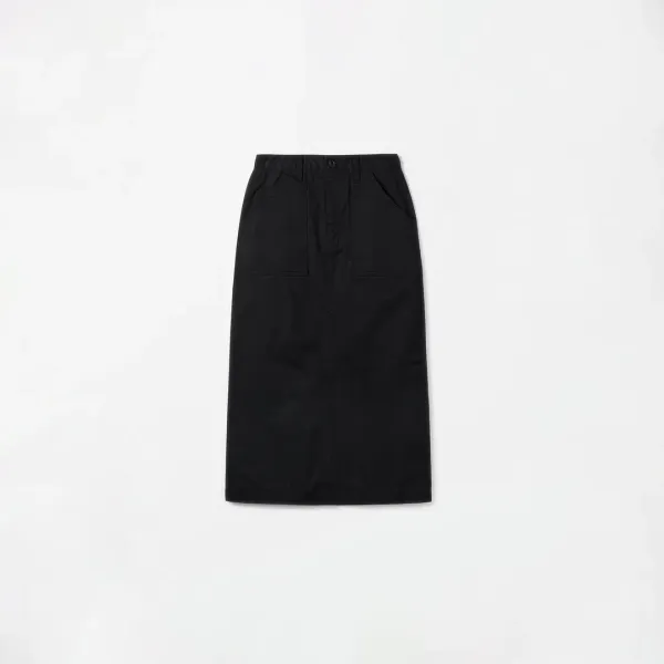Masion Cotton Skirt (Black)