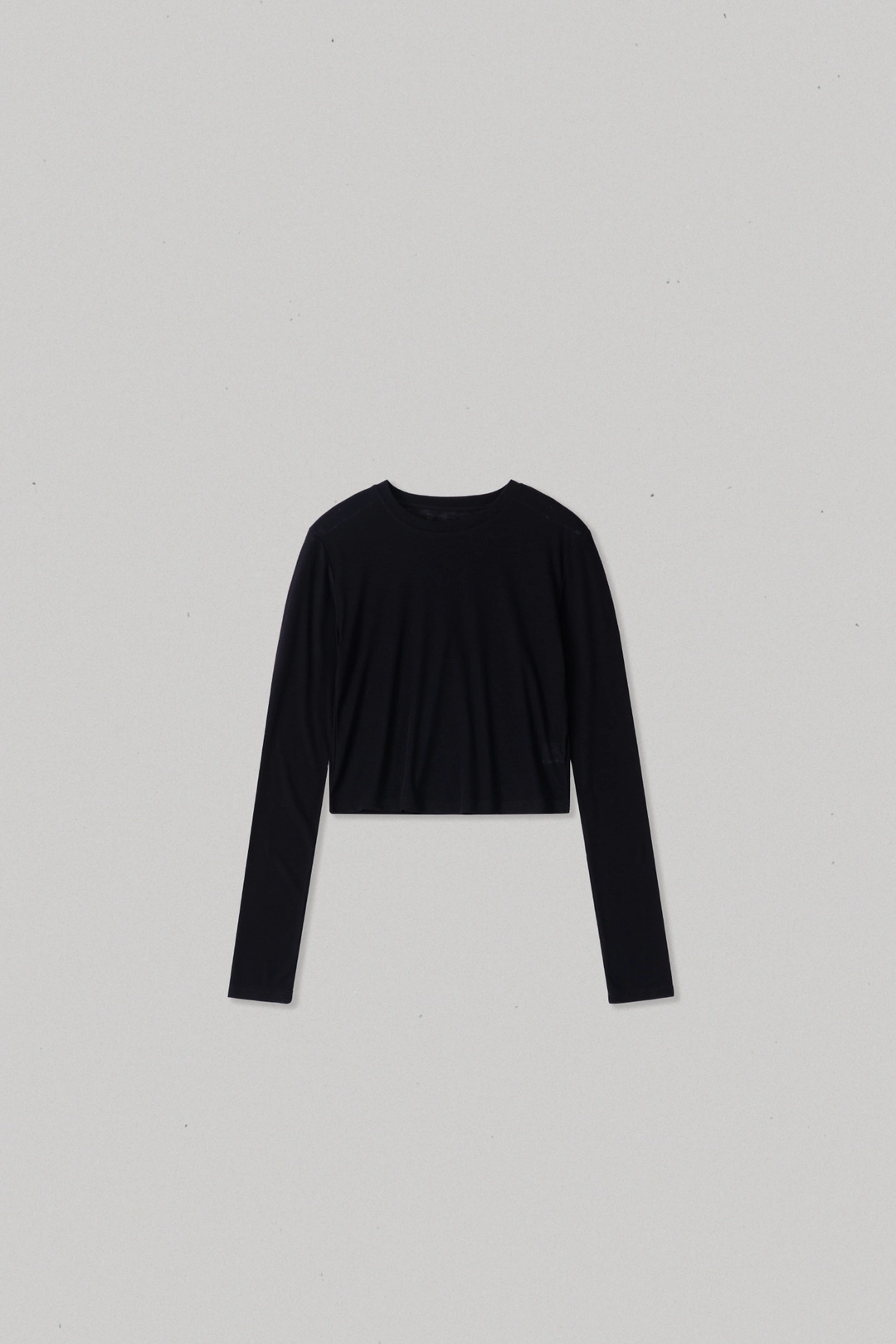 스앨더 42923_Sheer Crop Long Sleeve T-Shirt  TD 상품 이미지 2