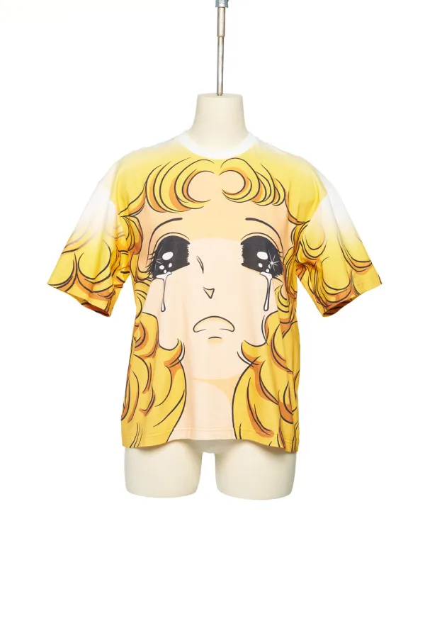 SS26 WHITE CRYING GIRL T-SHIRT