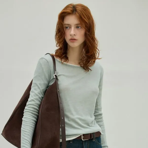 Wool Tencel Basic Ts_7Color