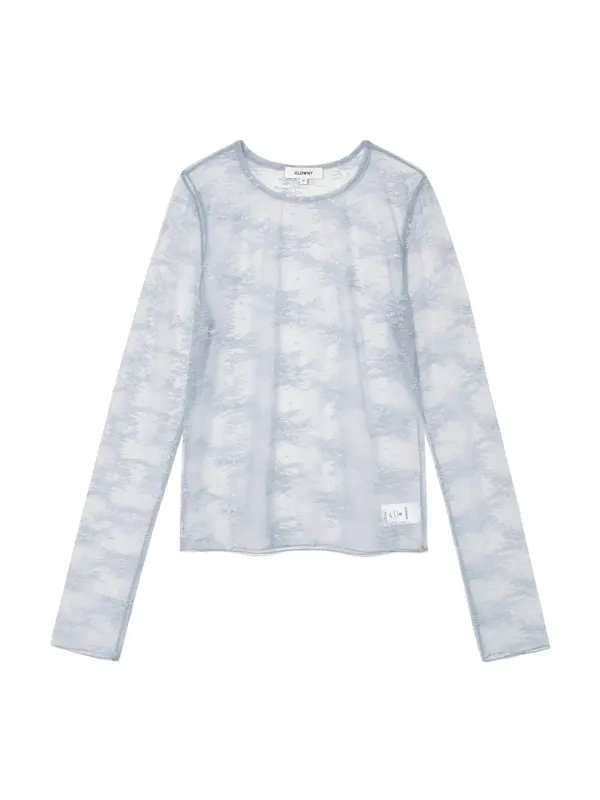 POLLY LACE LONG SLEEVE (BABY BLUE)