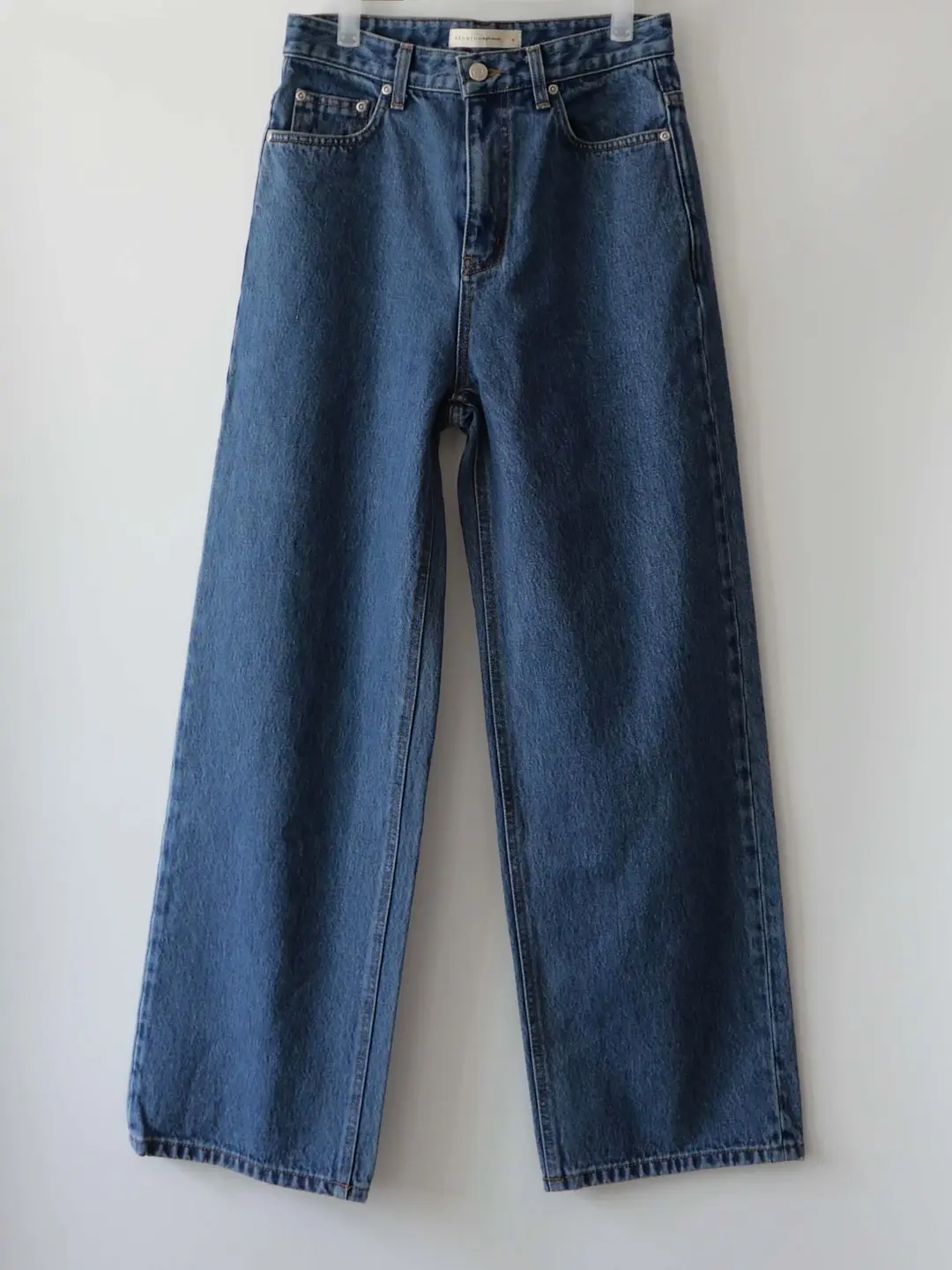 심플멍 Ness Wide Jeans (Denim by CONE MILL) 상품 이미지 3