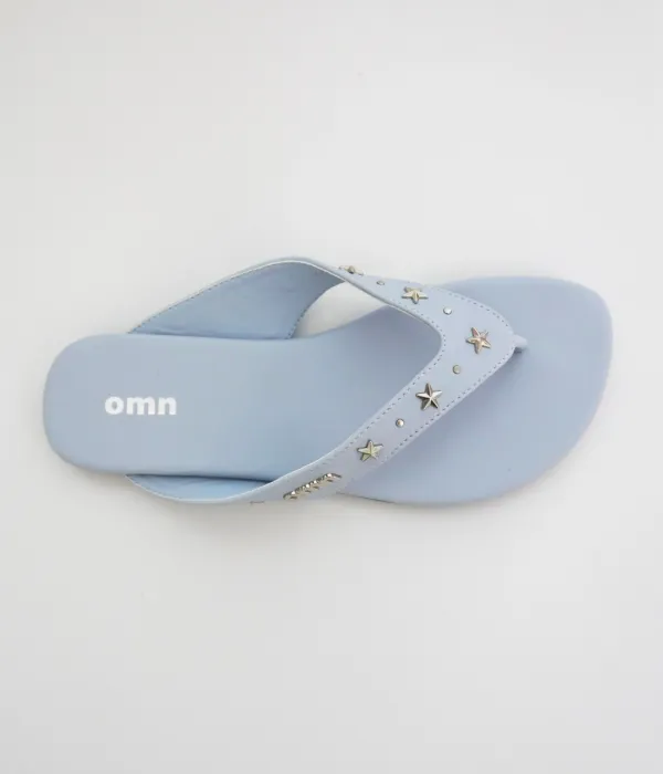 omn Candy Flip-Flops _Light Blue