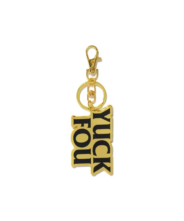 yuck fou metal key chain[gold]