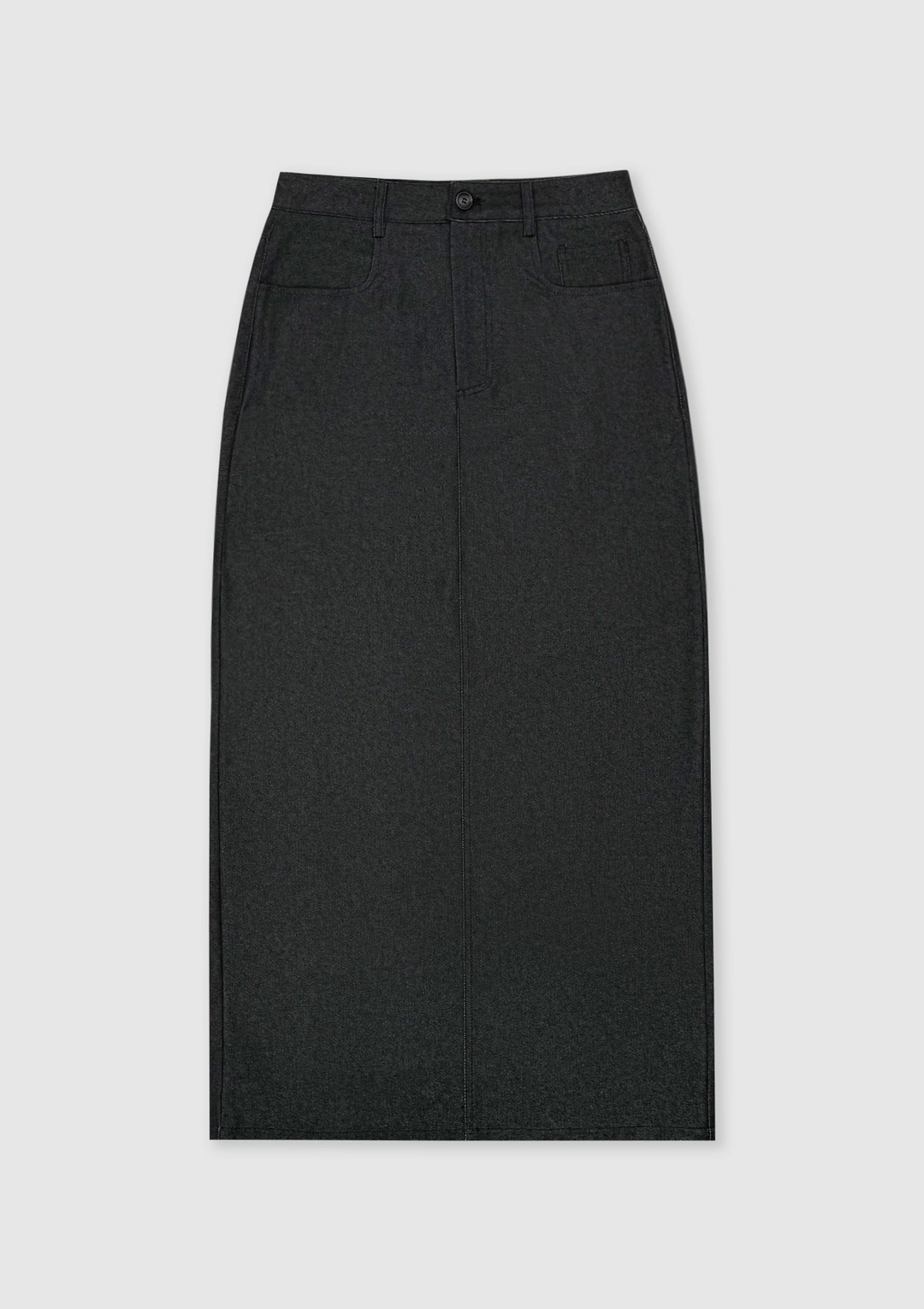 한올 Node Skirt (Black Denim) 상품 이미지 1