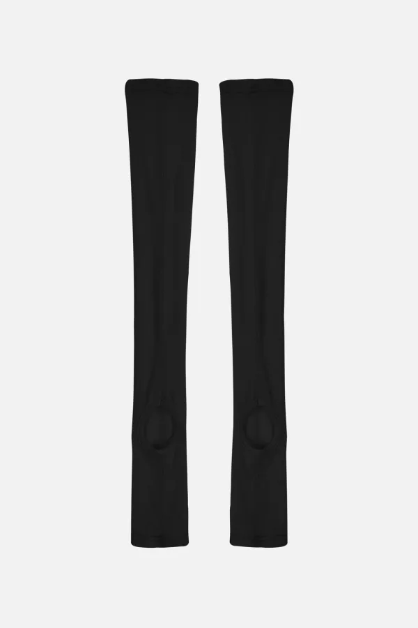 Cr Knee High Socks _ Black