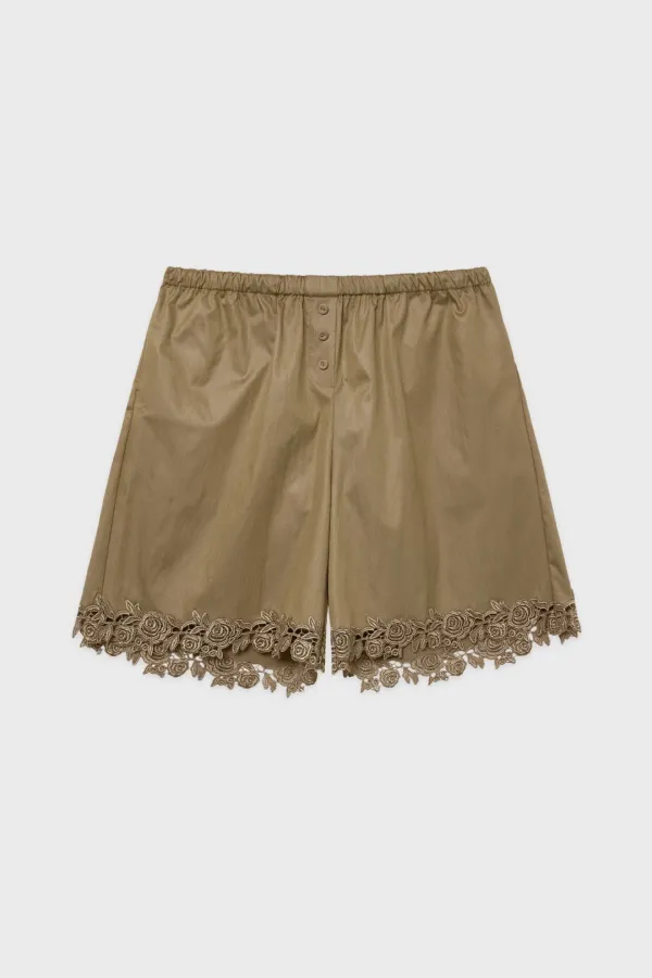 SN Flower Half Pants (Sand)