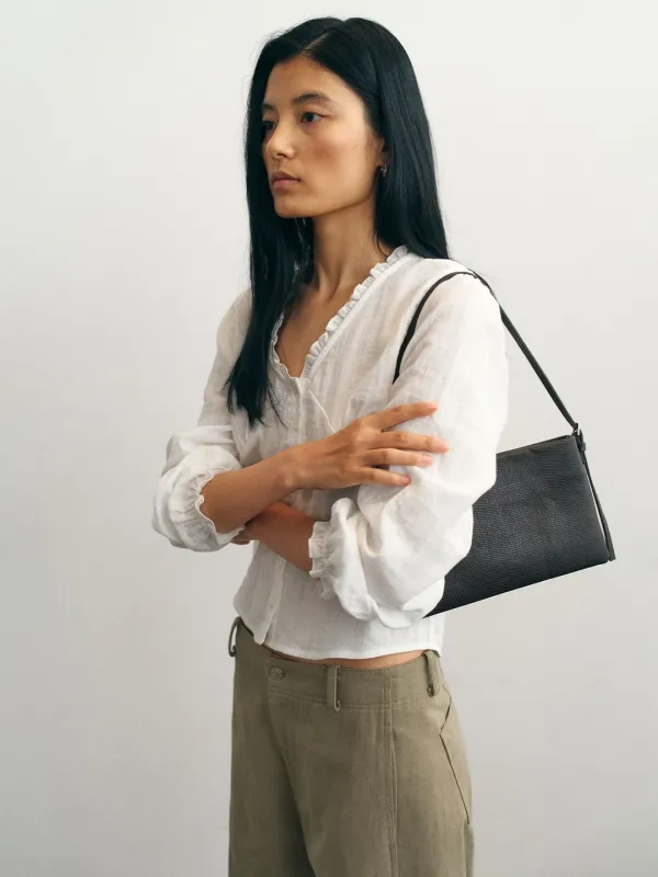 [2nd] Sienna Frill Blouse_Ivory