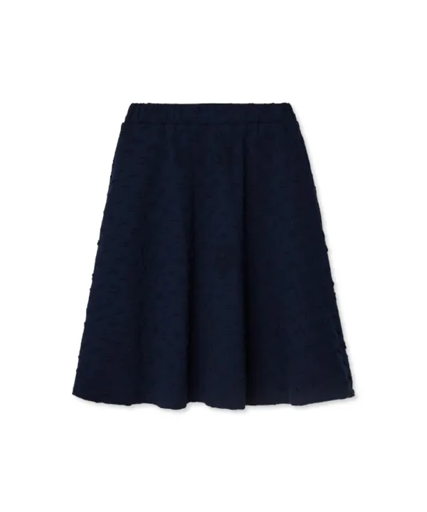 [10/3 순차배송] 물방울 플레어 미디 SK (navy)