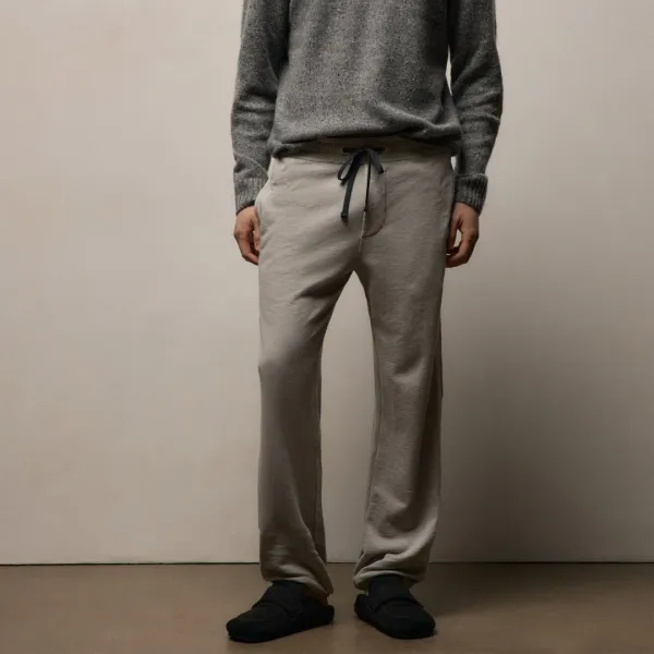 Vintage French Terry Sweatpant - Fog Pigment