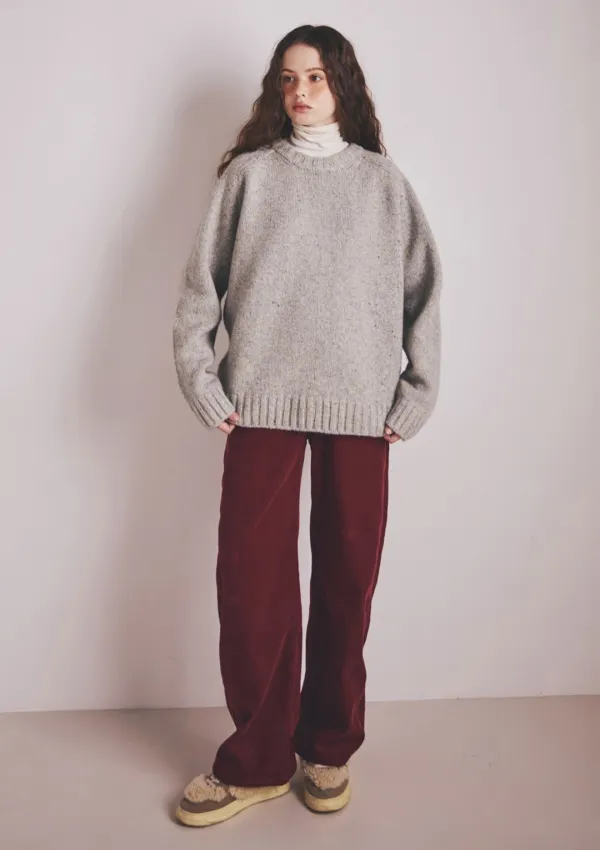 Vintage Melange KNIT GRAY