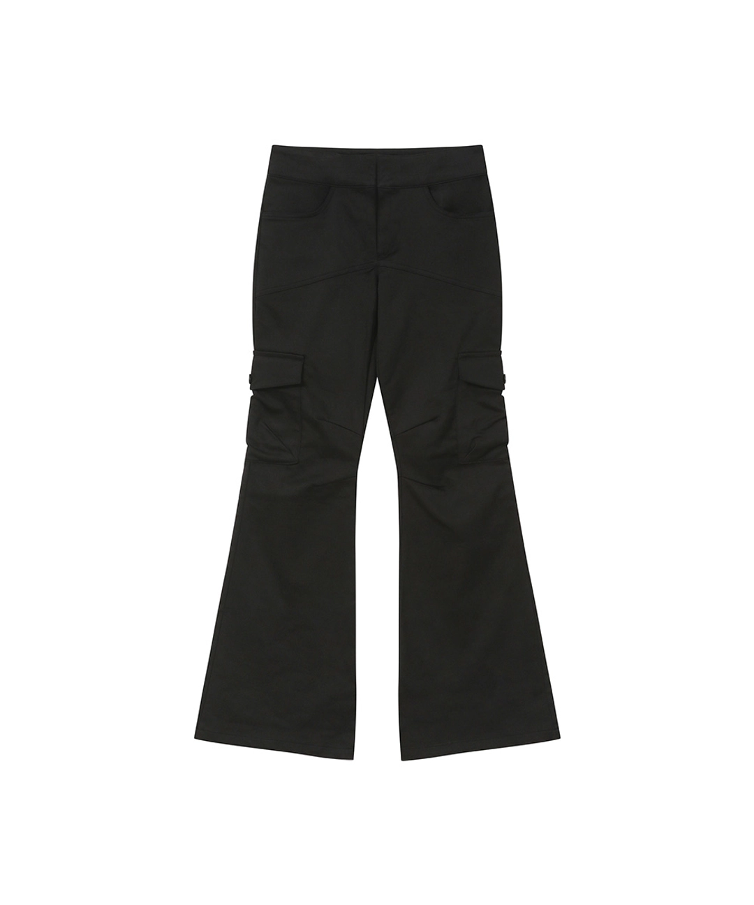 미세키서울 Panel cargo bootscut pants BLACK 상품 이미지 2