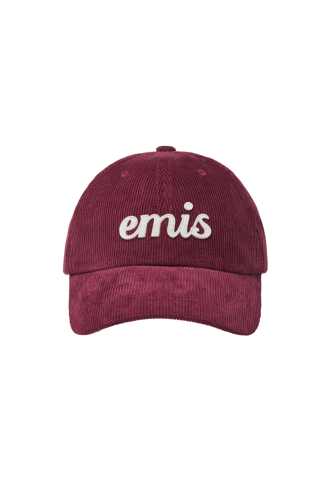 이미스 APPLIQUE CORDUROY BALL CAP-WINE 상품 이미지 2