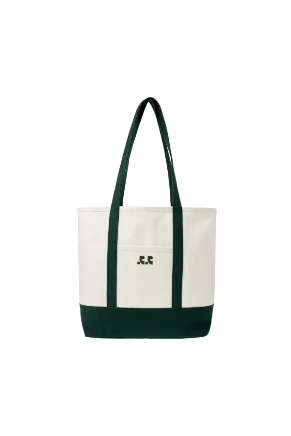 RR CANVAS SHOULDER BAG - WHITE
