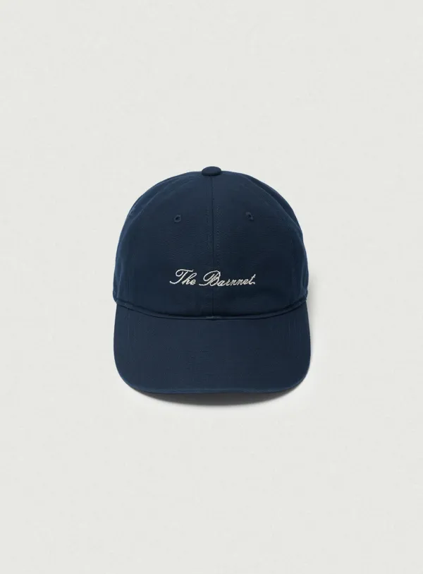 Letter Logo Ball Cap_Navy