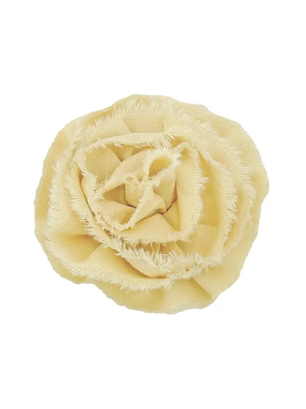 CORSAGE BROOCH (BUTTER)