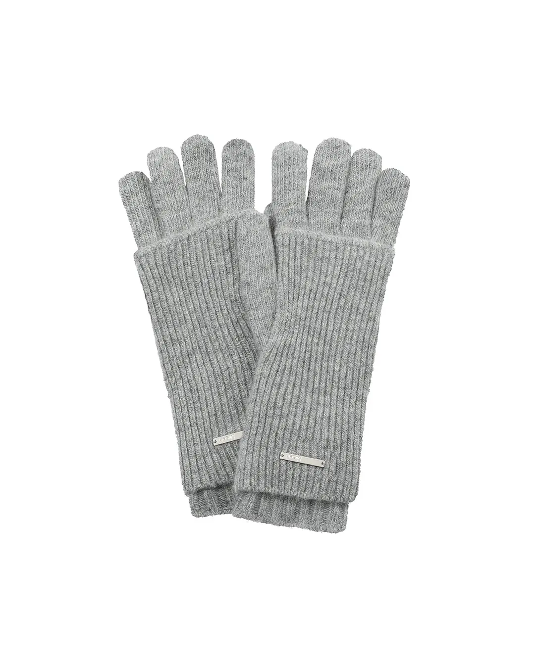 미세키서울 Layered fingerhole knit gloves GREY 상품 이미지 2