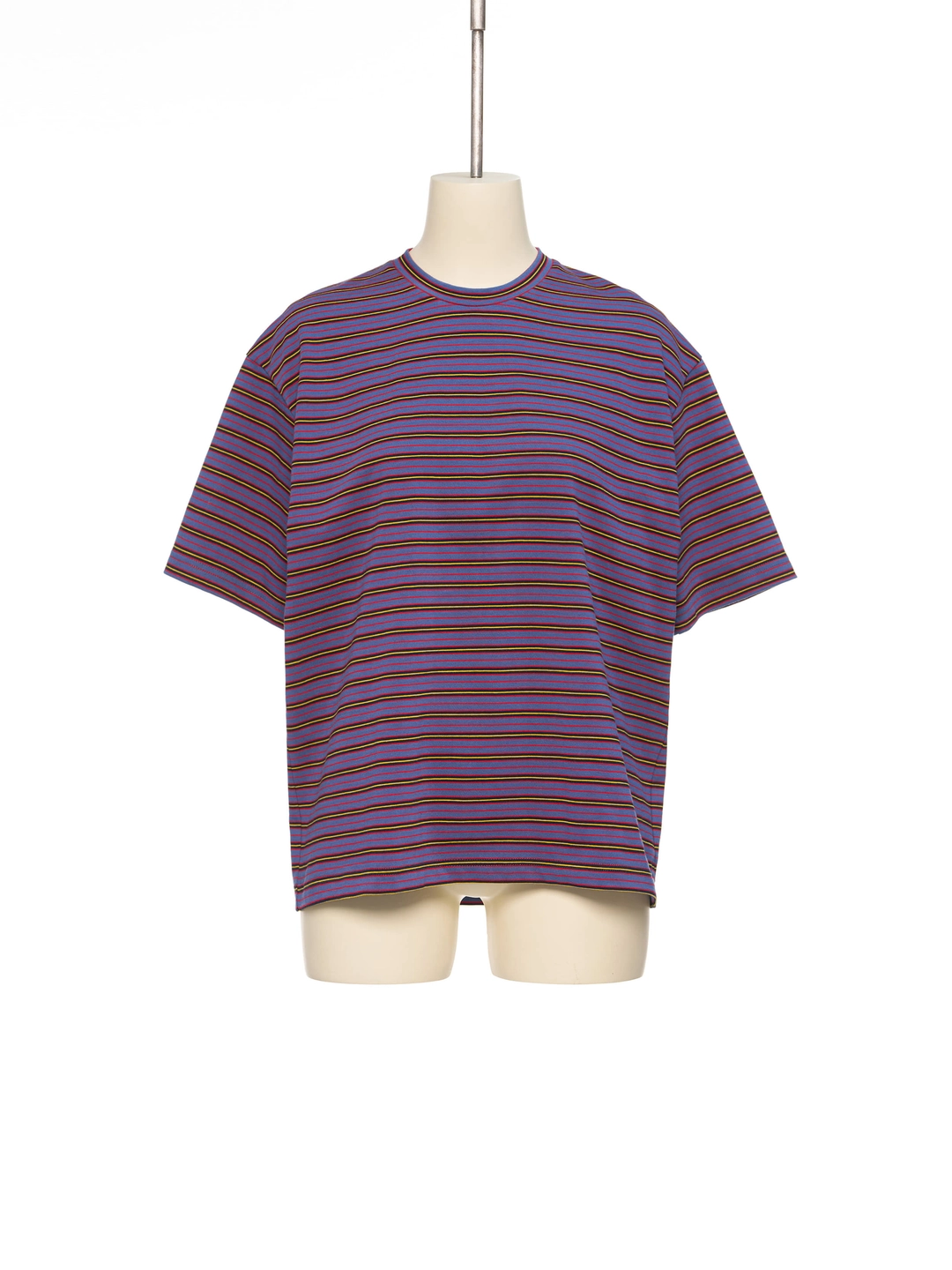푸쉬버튼 SS26 ZERO GRAY STRIPE UNISEX T-SHIRT 상품 이미지 1