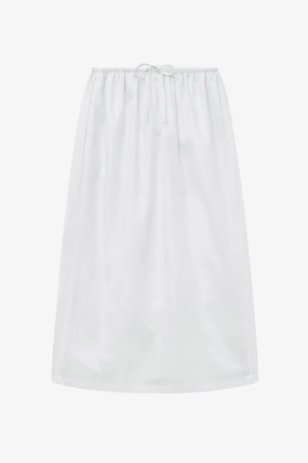소프트 볼륨 스커트 WHITE