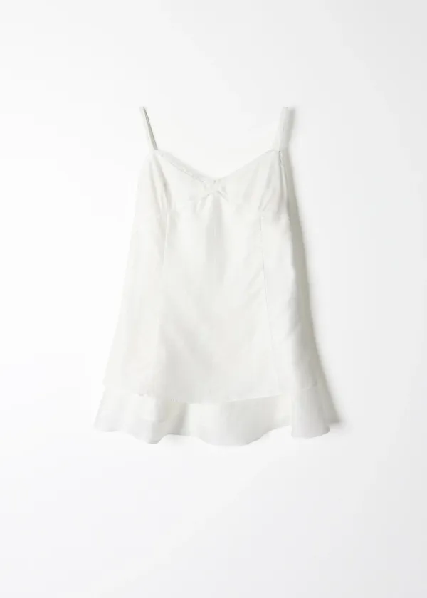 2ND Flow Lace Mini Dress(White)