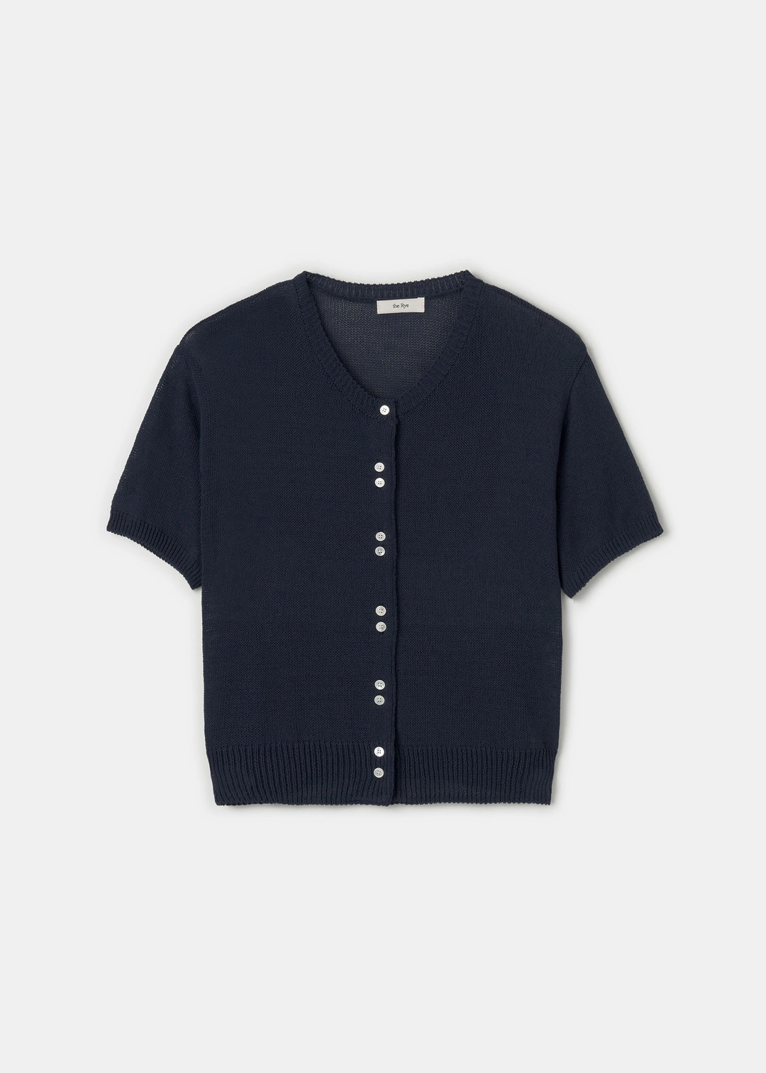 더라이 Round Half Cardigan(Navy) 상품 이미지 1